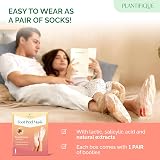 Plantifique Peach Foot Peel Mask Pair Exfoliating Derm Tested Puppy view 5