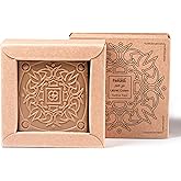 Hekaya Aleppo Soap Bar – LaurelCrown Unscented Handmade Olive Oil Soap Bar Blend with Laurel Oil – Gentle Cleanser for Face Body & Hair – Pack of 1 (4.20 oz)