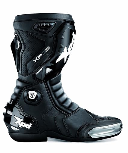 Xpd Racing Motorcycle Boots Black Eu 43 Amazon Co Uk Car