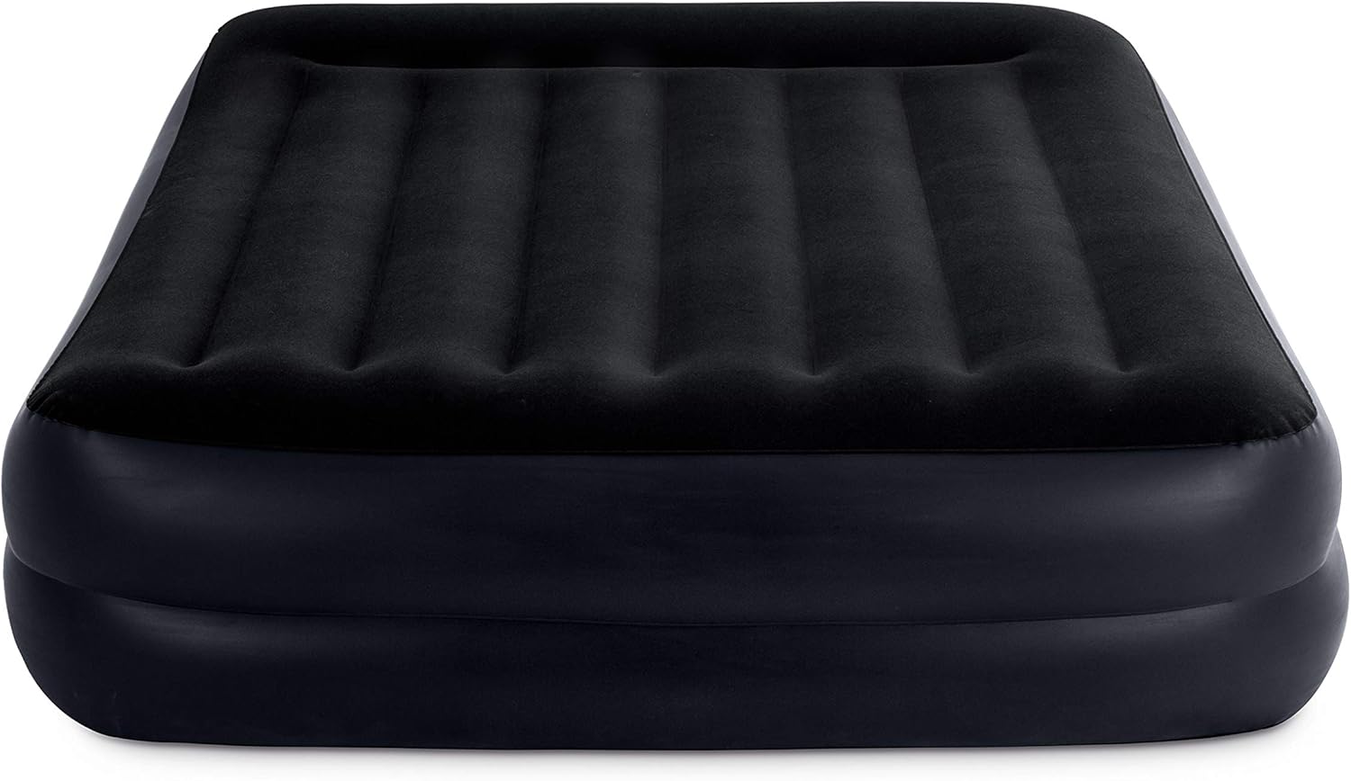 Intex Dura-Beam Series Pillow Rest Raised Airbed w/Built-in Pillow & Internal Electric Pump, Bed Height 16.5", Queen: Sports & Outdoors
