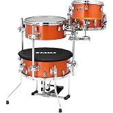 Tama Cocktail Jam 4-Piece Shell Pack with Hardware - Bright Orange Sparkle