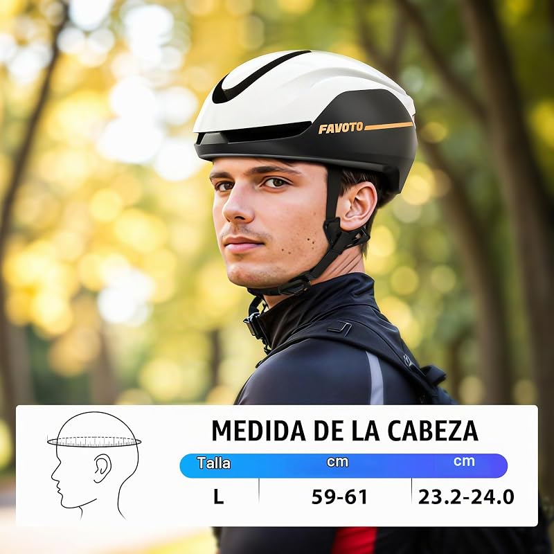 Luzes traseiras do capacete de bicicleta de estrada masculina, preto-branco