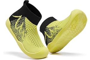 TODDLLUBY Toddler Socks Wrestling Shoes - Barefoot Wide Last Sports Shoes with Arch Support for Children Aged 2-6, Non Slip Sole and Reinforced Toe, Machine Washable