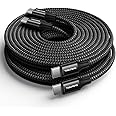 TOSUPERS [10ft 2-Pack] Long USB C to USB C Cable Fast Charging 60W, PD Type C Charger Cord for Samsung Galaxy S24 S23 S22 Ult