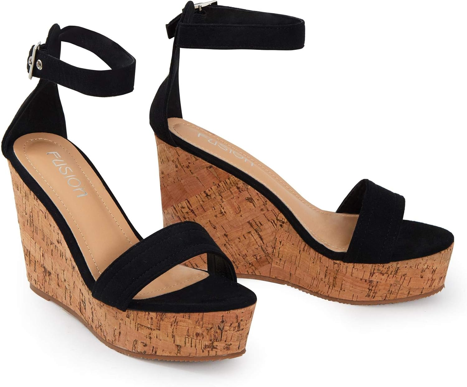 cork sandals platform