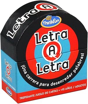 Think Fun - Letra a Letra, Juego de Mesa (TF1513): Amazon.es: Juguetes y juegos