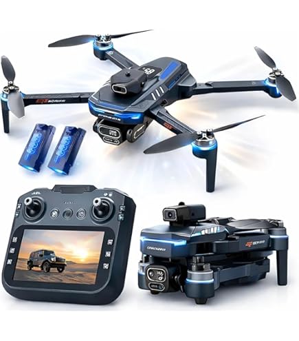 Quadcopterドローン Drone E99 com câmera, drone quadricóptero RC dobrável, brinquedos