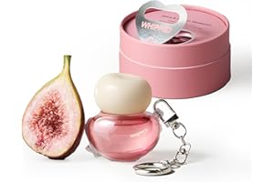 WHIPPED SEMO COMPANY Whipped Vegan Hair Perfume for Women, Long-Lasting Anti-Frizz Gloss with Keratin & Fig, Woody Juicy Scent, Stocking Stuffers, Holiday Gift & Keychain Set, 0.5 fl oz
