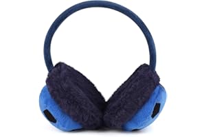 IPENNY Kids Winter Warm Soft Plush Earmuffs Boys Girls Soccer Ear Warmer for Outdoor