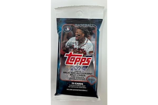 2024 Topps Baseball Series 1 Fat Pack - 36 Cards Per Pack