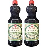 Wan Ja Shan Aged Soy Sauce, (2 Pack, Total of 67.6fl.oz)