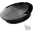 Jabra Speaker 510+ 7510-309 Bluetooth Speaker and Microphone for Computer Teams, Conference Video Calls, Bluetooth Dongle, Bundle - Global Teck Cloth Gold Support Plan