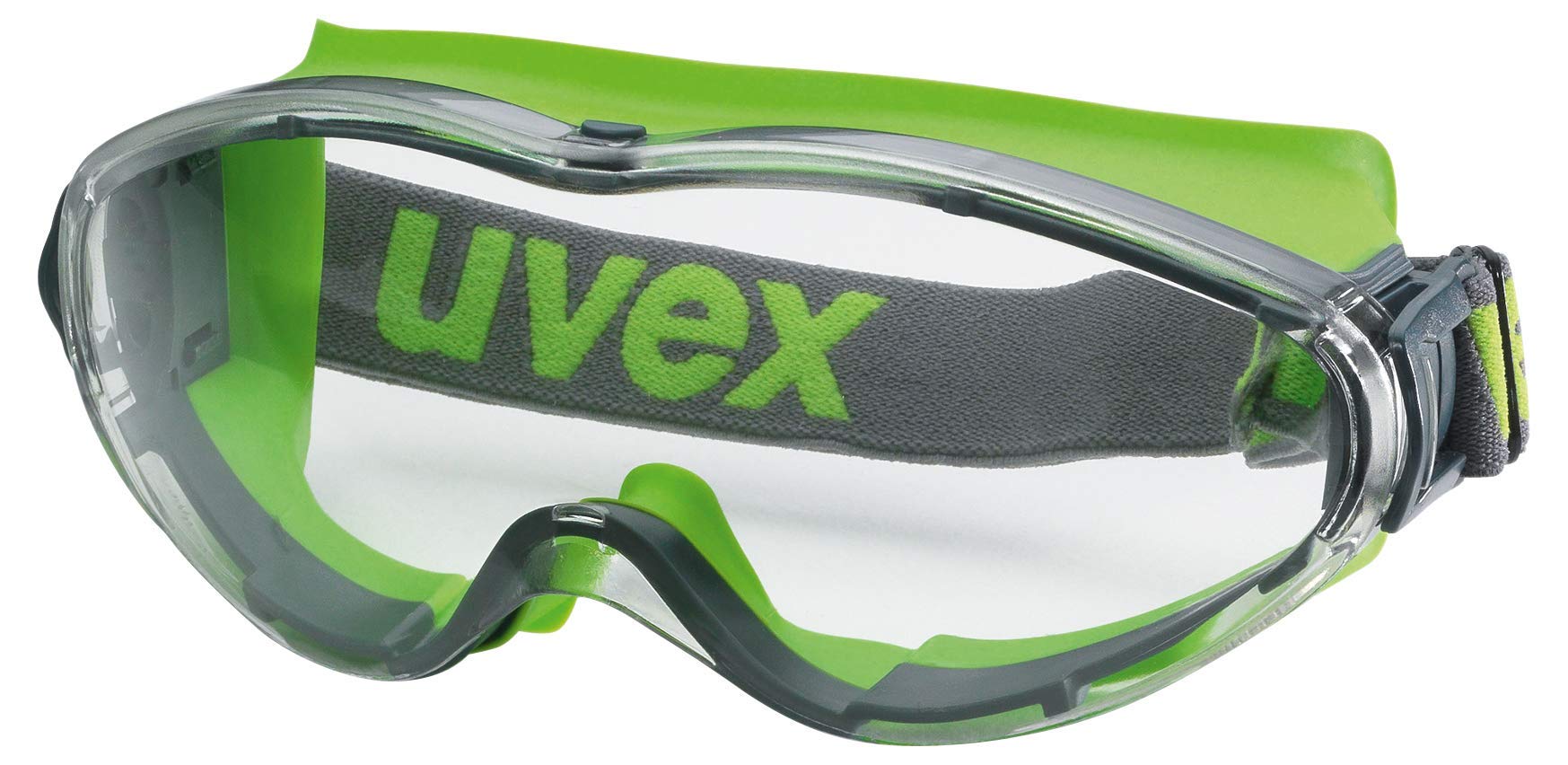 Uvex Ultrasonic Supravision Extreme Safety Glasses - Transparent/Anthracite Lime