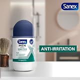 Sanex Men Sensitive Antiperspirant Roll-On Deodorant 6x50ml 48h view 3
