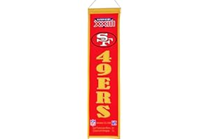 WINNING STREAK NFL San Francisco 49ers Super Bowl XXIII Banner