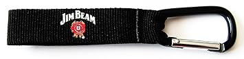 Jim Beam - Schlüsselanhänger mit Karabiner - Neu