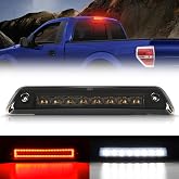 SUPAREE LED Third Brake Light for 2009-2014 Ford F150, Smoked Lens | 3rd Brake Light ,Cargo Light ,High Mount Lamp ,IP67 Waterproof ,Plug and Play,Direct OEM Fit,DOT Certified
