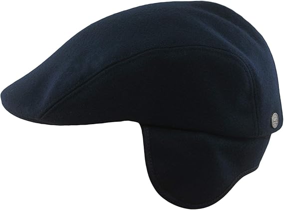 wool fleece winter working cap with ear flap