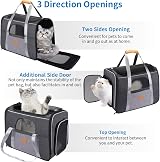 Morpilot Pet Carrier Bag Portable Cat Carrier Top Opening Breathable Mesh 9kg view 2