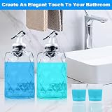 Dechoga Mouthwash Dispenser 2 Bottles Plastic Cup Holder Funnel 7 Paper Cups 2 view 6