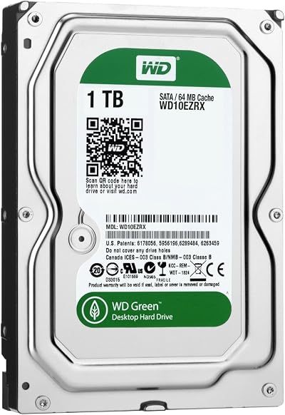 Western Digital 1TB Desktop SATA Hard Drive OEM Green