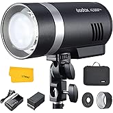 Godox AD300 Pro AD300Pro Outdoor Flash Strobe Light, 300Ws TTL HSS 1/8000s Studio Flash Monolight, 2600mAh Lithium Battery, 1