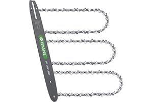 BYANE 20 Inch Chainsaw Bar and Chain Combo, .325" Pitch, 050" Gauge, 78 Drive Links Fits Husqvarna 450 455 Rancher, Echo CS-440, Milwaukee M18 FUEL and More