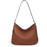 befen Genuine Leather Slouchy Hobo Bags for Women Soft Crossbody Purse Women's Shoulder Handbags With Adjustable Strap