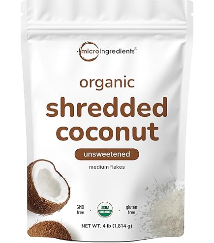 Amazon.com : Coconut, Fancy Shred (8 oz, ZIN: 526387) - 2 Pack