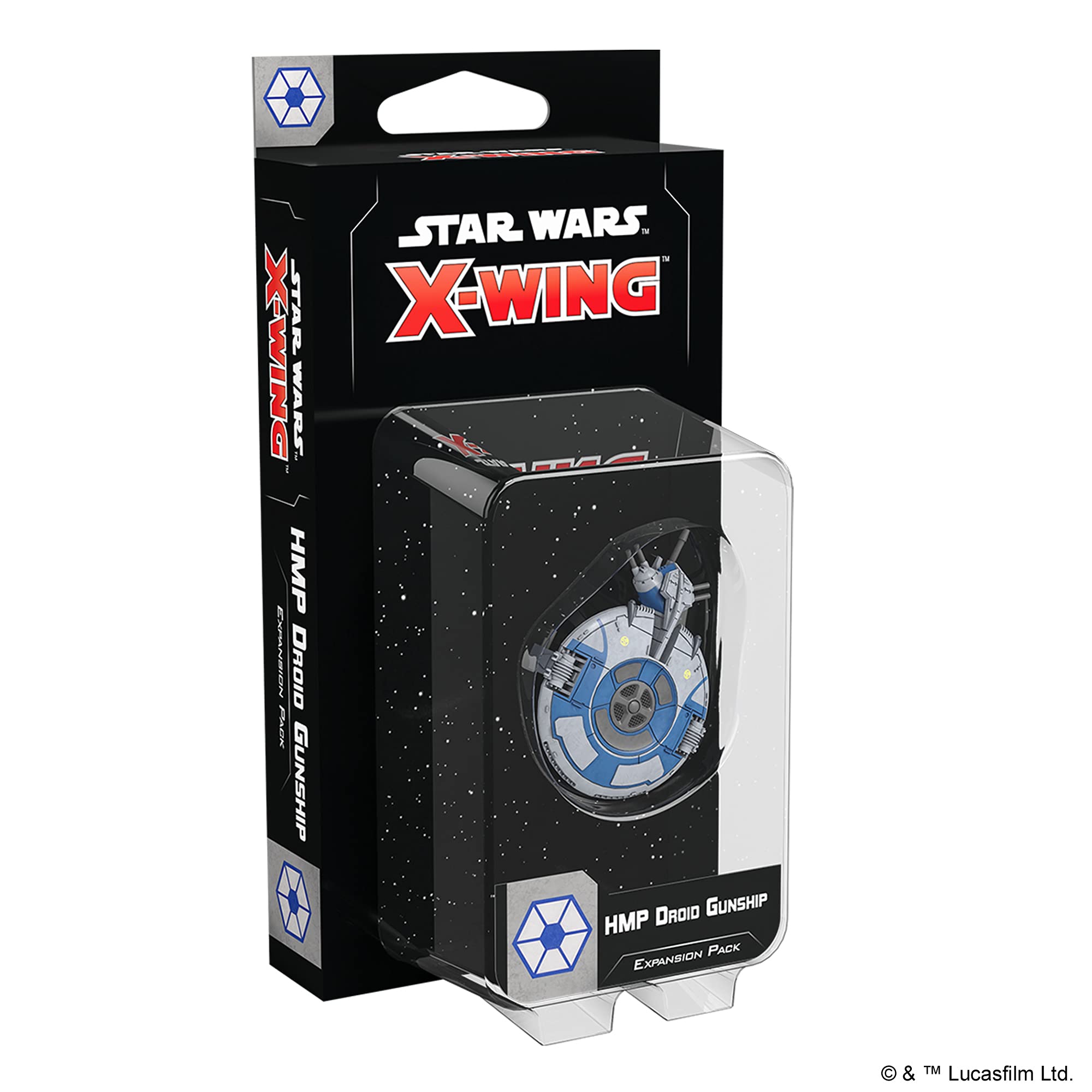 Fantasy Flight Games - Star Wars X-Wing Second Edition: Separatist Alliance: HMP Droid Gunship Expansion Pack - Miniature Game