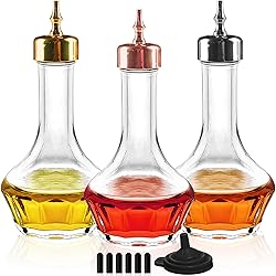 LINALL Bitters Bottle Set - Dasher Top Professional