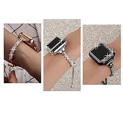 Secbolt Bling Bands Compatible with Apple Watch
