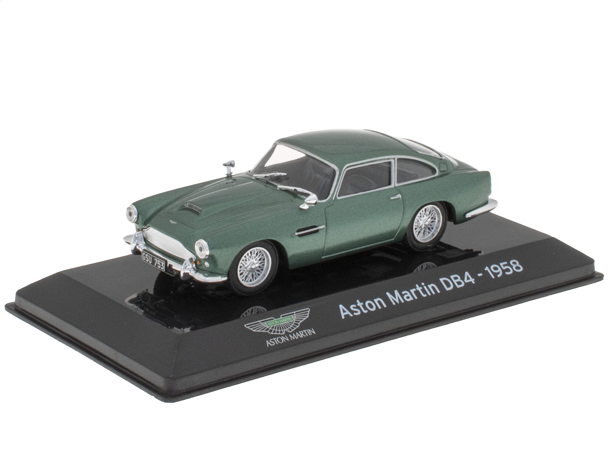 OPO 10 - Car 1/43 Collection SUPERCARS Compatible with Aston Martin DB4 1958 - UP079