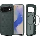 Spigen Liquid Air MagFit for Google Pixel 11 Pro Case, Abyss Green | Qi2 Certified, Compatible with Pixelsnap, Non-slip grip, Air Cushion Tech, Military-Grade Protection, Compatible with MagSafe
