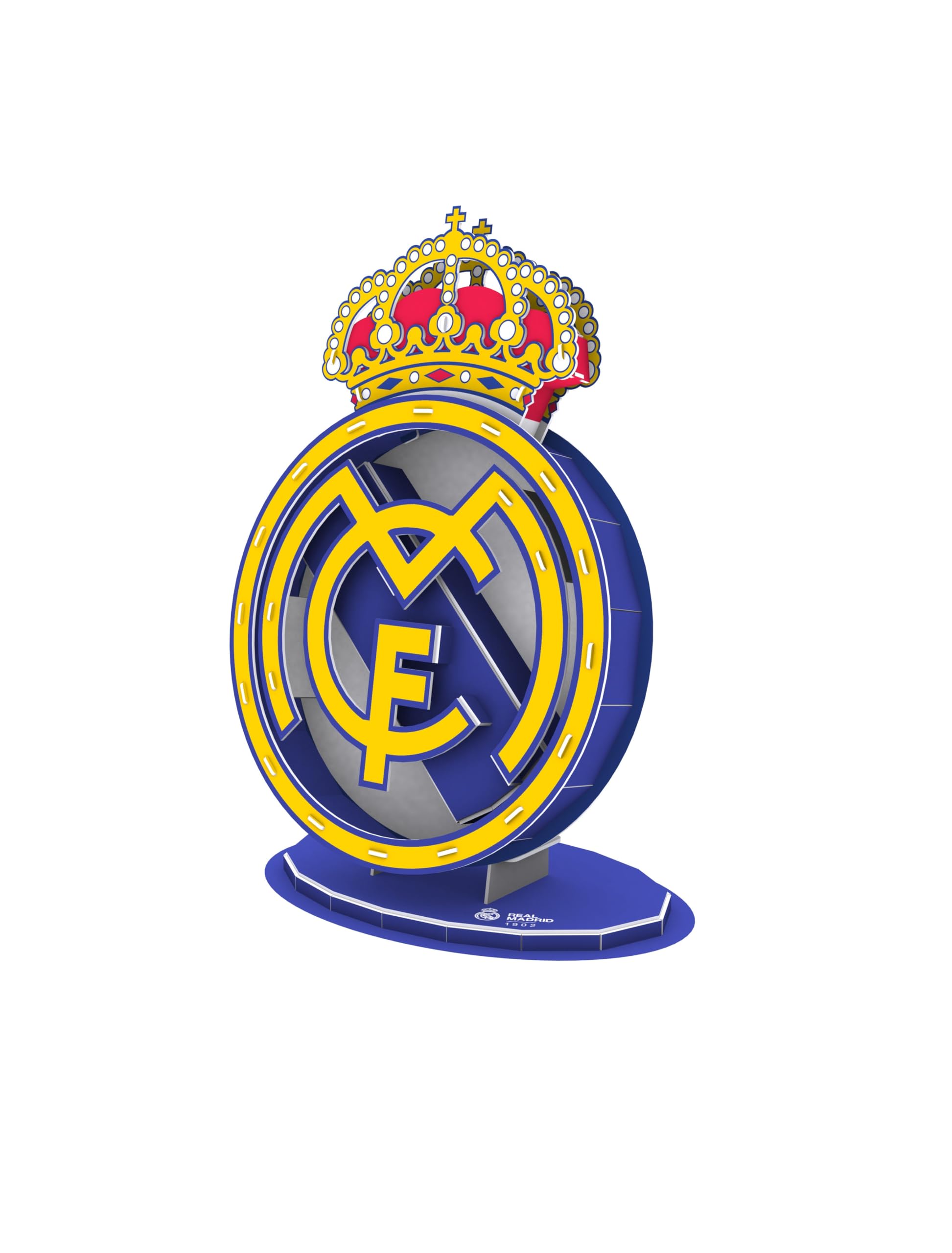 Eleven Force 14818 EF-14818 Real Madrid CF 3D Shield Puzzle, Multicoloured