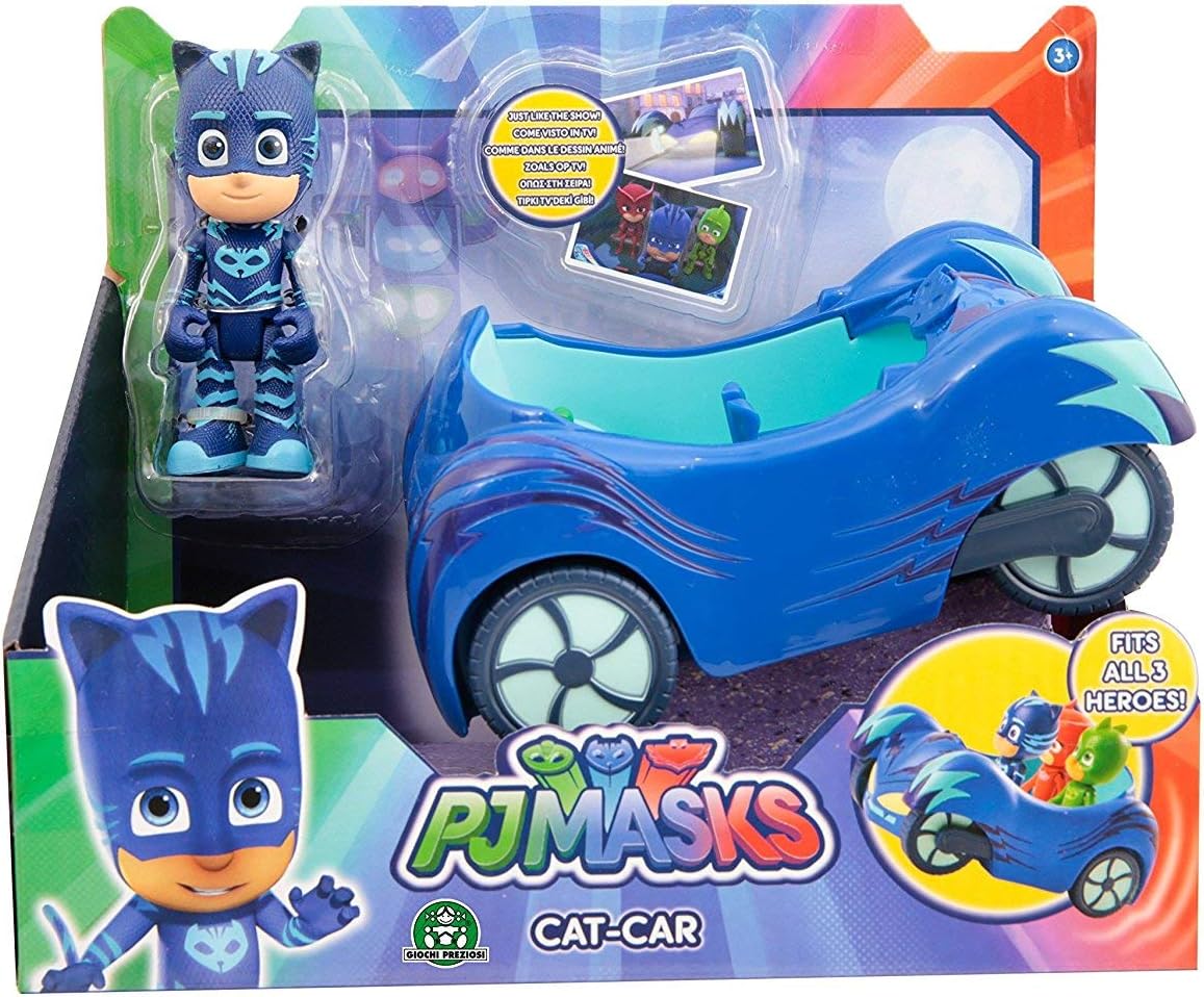 Pyjamasque Pjmasks Vehicule Chat Bolide Et Figurine Yoyo Amazon Fr Jeux Et Jouets