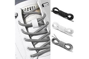 Elastic No Tie Shoelaces for Adults, 39.4in Stretchy Shoelaces, Convenient Slip-on Design for Sneakers and Shoes