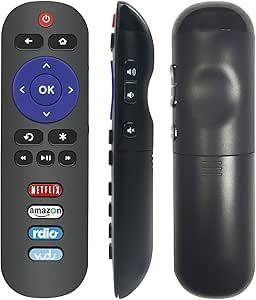 New Rc280 Rc282 Generic Remote Control Fit For S405 S421 Series Tcl 4k Uhd Hdr Roku Smart Tv 43s405 49s405 55s405 65s405 43s421 50s421 55s421 65s421 With 4 Shortcut Key Netflix Amazon Radio Vudu Electronics Amazon Com