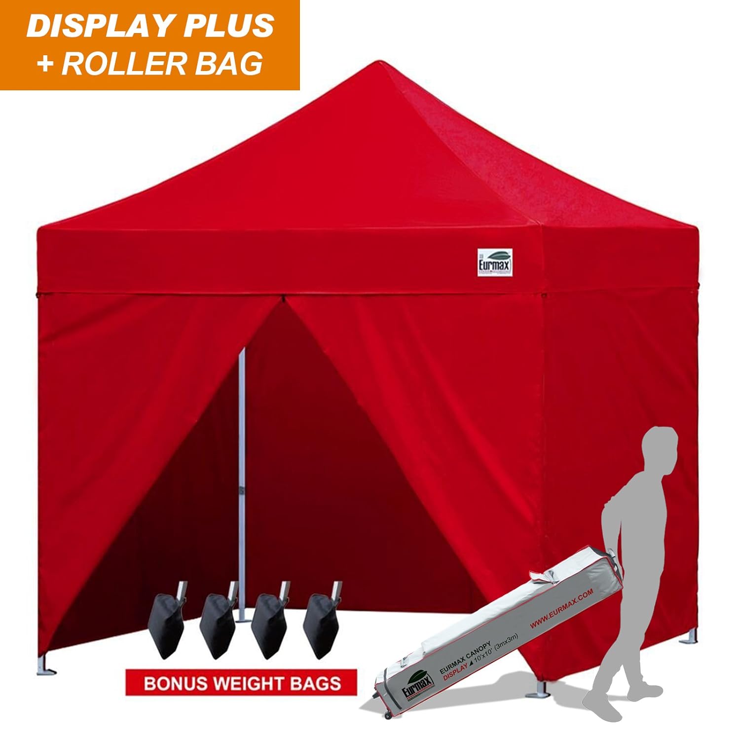 Amazoncom Eurmax 10 X 10 Pop Up Canopy Commercial Tent Outdoor
