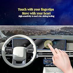 EUEKY 2PCS 2024 Hyundai Santa Fe Screen Protector