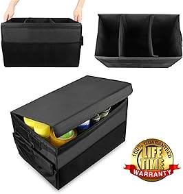 GOGOLO Tarea Pesada Organizador de Maletero Bolsa Grande para Coche Caja de Almacenam 
