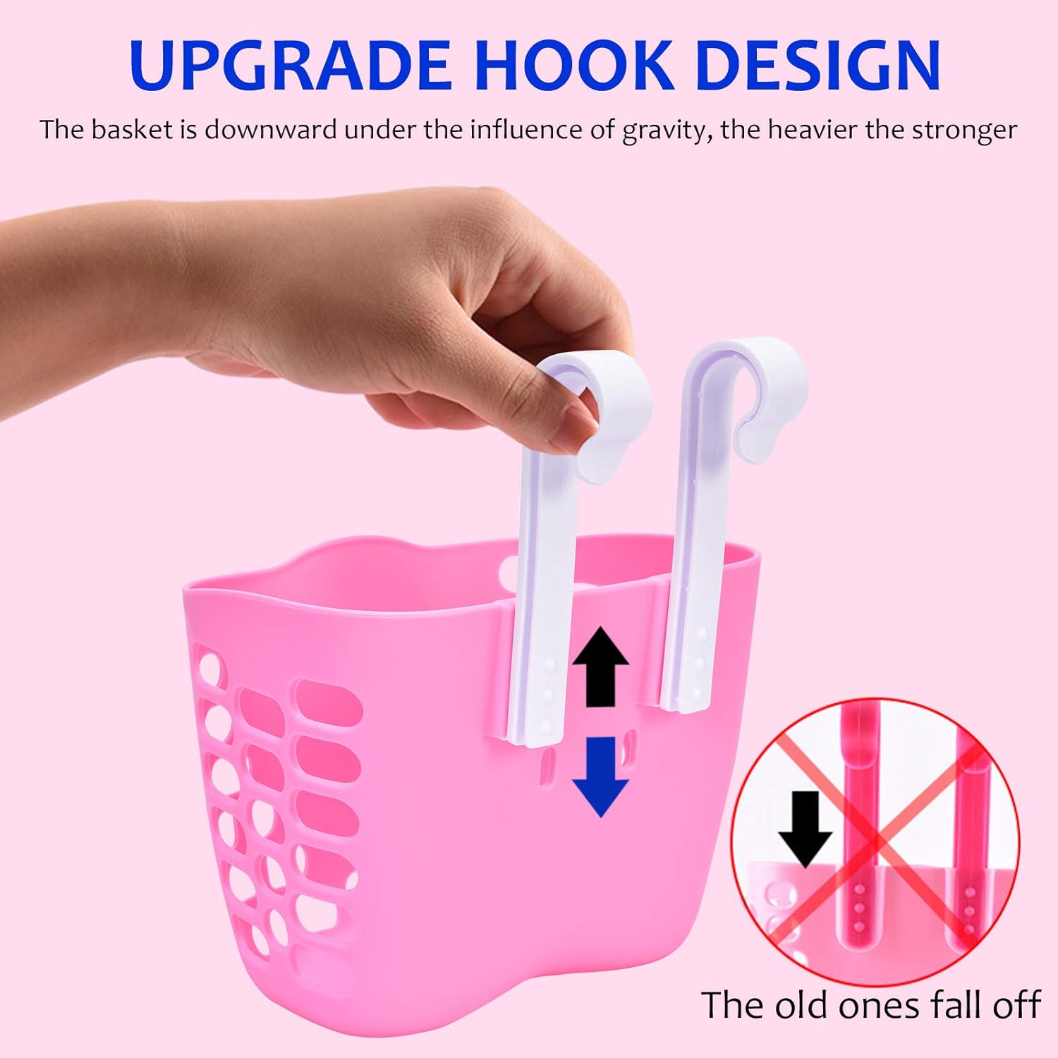 Aliyaduo Kid's Bike Basket, Pink Cute Unicorn Pattern Bicycle Front Handlebar Basket for Kid Girls, Bicycle Basket with Bell and Streamers : Sports & Outdoors