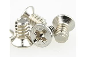 DSLRKIT 6/32#6-32 x 1/4in Flat Head Screw for 3.5in Hard Drive Hot Swap Caddy Tray (Pack of 50)