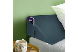 blunique Bed Wedge Pillow for Headboard King, Mattress Bed Gap Filler, Wedge Pillow Stopper for Bed, Triangle Bolster Pillow - 76 x 10 x 6 inches