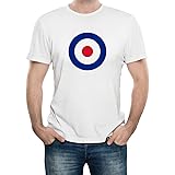 Mod Target Symbol Adult T-Shirt