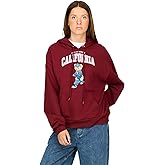 Forever 21 Women's Oversized Fleece Hoodie Sweatshirt with Kangaroo Pocket