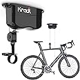 Kradl - Ceiling Mount Bike Lift and Rack. Bicycle Storage Hoist Without Electricity, Clumsy Ropes or Pulleys.