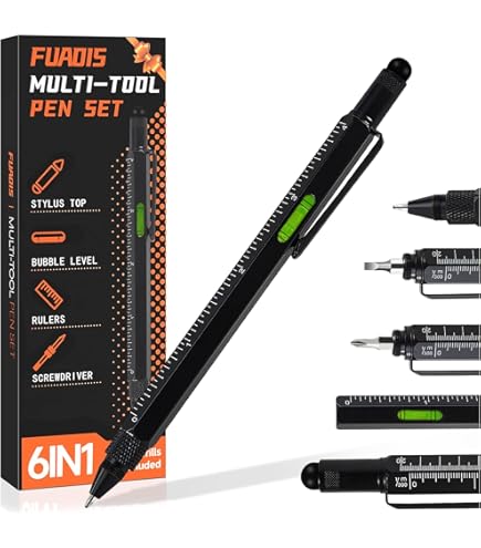 Amazon.com: Cool Pen Gifts for Men - 9-in-1 Multi Tool Tech Pen