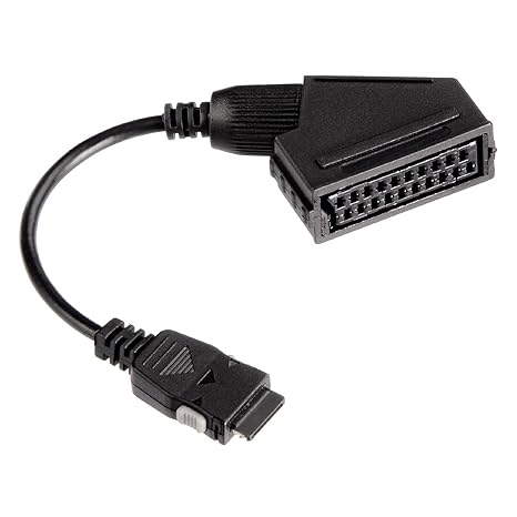 Hama 75122246 TV Scart weiblich/männlich Adapter für Samsung Schwarz