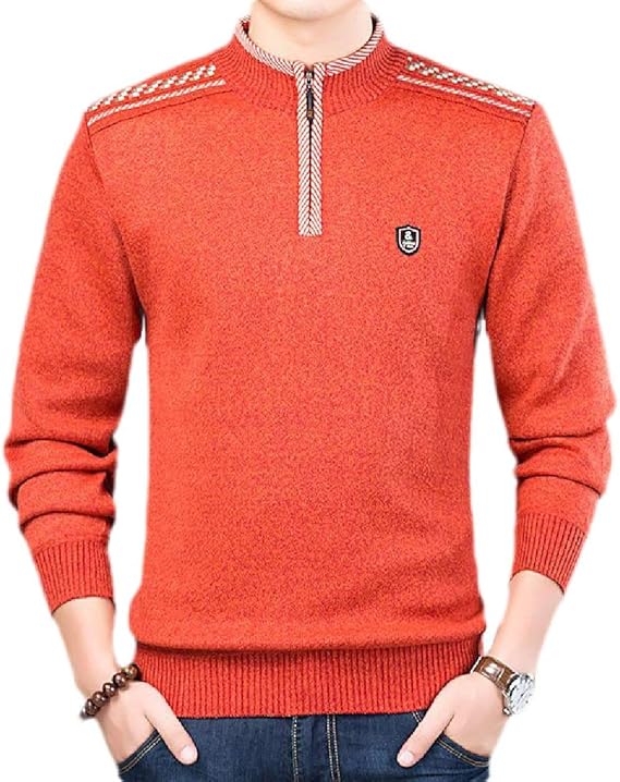 quarter zipper sweater